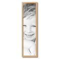 thumbnail image 2 of ArtToFrames 8" x 31" Red Oak Wood Picture Frame, 8x31 inch Brown Wood Poster Frame (WOM-4878), 2 of 7