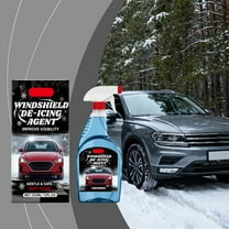 PuSpu Winter Car Glass Deicer - 355ml Efficient Snow Melting Agent, Safe Eco-Friendly Formula, Easy Application, Long-Lasting Anti-Ice Protection, Versatile for Car Glass