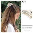 thumbnail image 3 of FUTUREORYY 2pcs Elegant Hair Barrettes for Girls Hair Styling Hair Accessories for Daily Use Assorted Color, 3 of 5