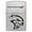 MultiColor, variant on Zippo RAM Laser Engraved Satin Chrome Pocket Lighter