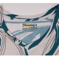 thumbnail image 7 of Moomaya Cotton Jersey Printed Midi Dress For Women V-Neck Summer Short Sleeves Knee Length Dress, 7 of 7