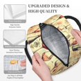 thumbnail image 5 of Haiem Wine Printed Lunch Bag Women, Lunch Box Lunch Bag for Women, Small Leakproof Cute Lunch Tote Large Capacity Reusable Insulated Cooler Lunch Container, 5 of 6