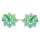 thumbnail image 5 of Gafas de terre divertidas, gafas de terre de novedosas, gafas de Snowfake para disfraces, suministros para s, accesorios para fotografía Verde Salvador gafas de sol con forma de copo de nieve, 5 of 6