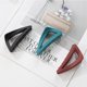 thumbnail image 3 of Jumpingount Pinza de pelo de repuesto para mujer, Color sólido, decorativa, Triangular, para peluquería, pinzas para niñas, adorno de abrazadera Accesorio para el cabello Vino rojo Jumpingount AP013948-04, 3 of 6
