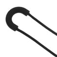 thumbnail image 4 of 1 Set 40Pcs Semicircle Zipper Clips Clothes Bags Zipper Replacements (Black), 4 of 7