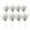 White-8Pcs, variant on 8Pcs Snowy Artificial Pine Needles Branches Twigs, Frosted Pine Picks Greenery Stems for DIY Wreaths Garlands Crafts, Winter Fir Sprays Sprigs for Christmas Holiday Decor 9.8x20.5 Inch White