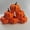 Orange, variant on 6pcs Small Artificial Pumpkin Decor Set, Halloween Foam Pumpkin Model for Home and Kitchen Display, Pumpkin Prop for Autumn Holiday Halloween Decorations(Orange)