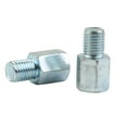 thumbnail image 2 of 2pcs Motorcycle or Scooter Mirror Adapters - 8mm to 10mm clockwise threaded, 2 of 6