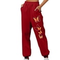 thumbnail image 2 of LSLJS Womens Gradient Sweatpants Casual Lounge Trousers with Pockets High Waist Pants, 2 of 3