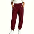 thumbnail image 5 of LckLvx Girls Sweatpants Loose Drawstring Waist Jogger Pants Athletic Running Pants with Pockets, 5 of 7