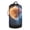 A Basketball On Fire & Water, variant on Large Capacity Drawstring Laundry Backpack Portable Dirty Clothes Hamper Guitar Music Designs
