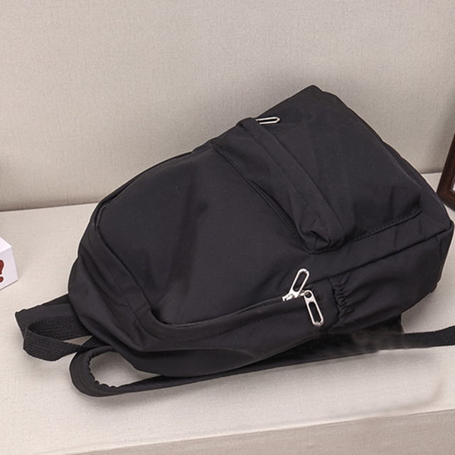 Ynlkorvg Back To School Supplies Student Schoolbag Large Capacity Outdoor Girls Backpack Solid Color Backpack