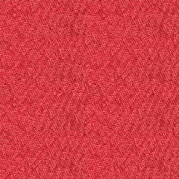 Ahgly Company Indoor Square Patterned Red Area Rugs, 7' Square