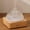 Yellow, variant on Glass Oil Diffuser With Reservoir & Woodbase 200ml Ultrasonic Lock Color Timer Auto-off 7 Light Aroma Dome For Home Office Bedroom Yoga - Dark Brown