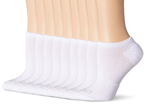 PEDS Women's Coolmax Low Cut No Show Socks With X-wrap Arch Support, 9 ...
