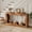 brown, variant on 63'' Farmhouse Console Table with Entryway, Couch Table Behind Sofa, Narrow Console Table, Hallway Stand,Industrial Hallway Accent Table for Living Room, Brown