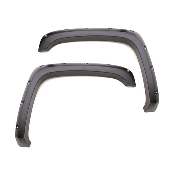 Lund RX113T Elite Series Black Rivet Style Textured Fender Flare - 4 Piece Clearance