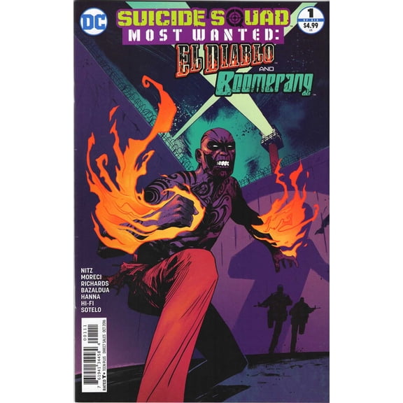 Suicide Squad Most Wanted: El Diablo and Boomerang #1A VF ; DC Comic Book