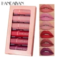 thumbnail image 2 of HANDAIYAN 6 Pcs Lipstick Set Lightweight Matte Color Smooth Texture Waterproof Fashion Lipstick Makeup Set Festival Gift 3.5g*6, 2 of 5