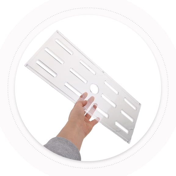 BESTYASH Clear Plastic Aquarium Lid with Protective Hood and Easy Access for Fish Tanks, and Secure Cover