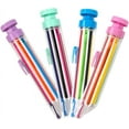 thumbnail image 1 of Crayons Bulk Multicolor Pen 8 in 1 Multicolor Crayons 4pcs Retractable Crayon Pens Interchangeable 8 Colors Graffiti Painting Crayons for Students Kids Crayons Bulk Multicolor Pen, 1 of 6
