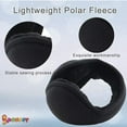thumbnail image 6 of Spencer 4 Pack Unisex Winter Ear Muffs Foldable Fleece Ear Warmers Behind the Head Ear Covers for Outdoor, 6 of 10