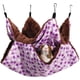thumbnail image 1 of Hamaca para animales pequeños Brillar cama colgante morado 20*20 cm, 1 of 5