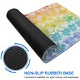thumbnail image 6 of Long Mouse Pads for Desk,Pioneer Flower Floral Print Pattern Desk Mats on Top Of Desks, Desk Mouse Pad Extra Large with 3mm Non-Slip Base and Stitched Edge for Gaming,Office,Work,Home 31.5"x15.7", 6 of 6
