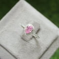 thumbnail image 2 of Natural Pink Sapphire Ring, 925 Sterling Silver Ring, Gift for Her, Gemstone Ring, Birthstone Rings for Women, Gift For Her, 2 of 2