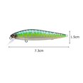 thumbnail image 1 of Señuelo de pesca de pececillo hundido Crankbaits Perca Pesca Aparejos de pesca (F Green) Sywqhk Para Estrenar, 1 of 4