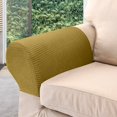 thumbnail image 4 of POINTERTECK 2pcs Sofa Arm Covers Armrest Cover High-Grade Spandex Stretch Arm Caps Waterproof Furniture Protector Dustproof Sofa Towel Slipcovers Armchairs Covers, 4 of 7