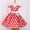 C-Red320, variant on JIAYUE Kids Girls Spring Summer Dresses Polka Dots Short Sleeve Crew Neck Drop Shoulder Mid Length Performance Gown A-Line For Children Stylish Everyday Wear