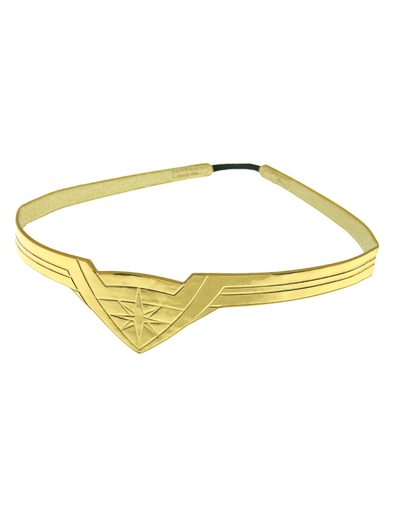Wonder Woman Tiara & Stulpen Set – Goldener Superhelden-Style Für Erwachsene