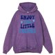 thumbnail image 4 of Sudadera con capucha holgada y cálida de estilo vintage con lavado desgastado para disfrutar de las pequeñas cosas, 4 of 4