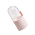 thumbnail image 3 of Billuyoard Portaescobillas cosmético transparente con aplicador de tapa, contenedor, encimera, caja de herramientas de belleza, accesorios Almacenamiento y organización del hogar Rosa, 3 of 6