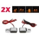 thumbnail image 4 of 2 indicadores de giro LED ámbar para manillar de motocicleta, para crucero, moto personalizada, ATV Chorme, 4 of 9