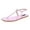 Light Pink, variant on Womens Zen Patent Slingback Flat Sandals Pink 7M