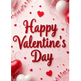 thumbnail image 4 of Valentines Day Backdrop Romantic Hearts Festive Banner for Wedding Event Party Celebration Photography Props Background Decor, 4 of 4