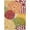 Red, variant on 12 x 15 ft. Red Floral Non Skid Indoor & Outdoor Area Rug