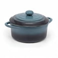 thumbnail image 2 of Kook Ceramic Mini Cocotte Set, Small Casserole Dishes with Lids and Handles, Individual Baking Ramekins, Oven safe 500F, Microwav, 2 of 8