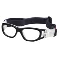 thumbnail image 2 of Gafas de baloncesto de entrenamiento de baloncesto profesional, Correa elástica ajustable Gafas de seguridad Gafas para niños Adultos Golf Rugby Negro Macarena Gafas de baloncesto, 2 of 7