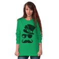 thumbnail image 4 of St Patricks Day Irish Leprechaun Long Sleeve TShirt Men Women Brisco Brands S, 4 of 6