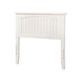 thumbnail image 5 of HomeStock Timeless Trends Solid Wood Twin Size Headboard with Attachable USB Turbo Charger in White, Classic Cottage Style Headboard, 5 of 5