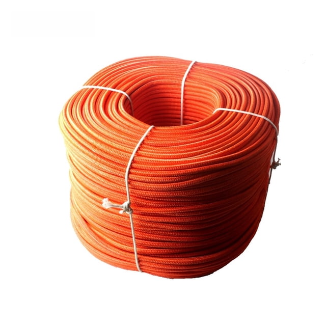 Winch Tow Rope 5mm 50m UHMWPE Core With Polyester Jacket Sailboat Winch Tow Rope ATV Winch Rope Line ,Durable & Safe