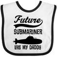 thumbnail image 3 of Inktastic Future Submariner Like Daddy Boys or Girls Baby Bib, 3 of 4