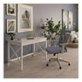 thumbnail image 7 of Workspace by Alera Farmhouse Writing Desk, 47.24 x 23.62 x 29.53, White, 7 of 7