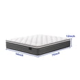 thumbnail image 5 of Giovanly 12 inch Hybrid Mattress Full Size Medium Firm, Memory Foam and Individually Wrapped Pocket Coils Mattresses with Motion Isolation & Edge Support, Mattress in a Box, CertiPUR-US Certified, 5 of 10