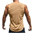 thumbnail image 4 of JIUKE Men Eyelet Tank Tops Sleeveless Athletic T-Shirts Crewneck Lightweight Quick Dry Muscle Tees Summer Clothes, 4 of 6