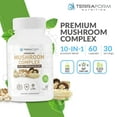 thumbnail image 2 of Mushroom Supplements 10 in 1 Complex, Lion's Mane, Cordyceps, Shiitake Extract & More - eXplicit Supplements - 60 Capsules, 2 of 8