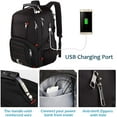 thumbnail image 4 of Sac à Dos d'Ordinateur Portable de Voyage, Sacs à Dos Anti-Vol de Grande Capacité avec Port de Charge USB, Résistant à l'Eau, 4 of 5